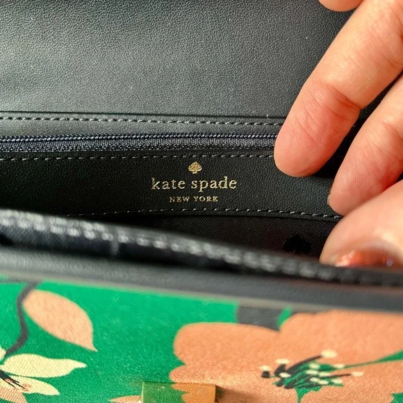 kate spade Lucia Large Slim Flap Wallet - Picture 4 of 5